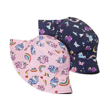 Chapeau d'Eté Licorne Réversible - Licorne