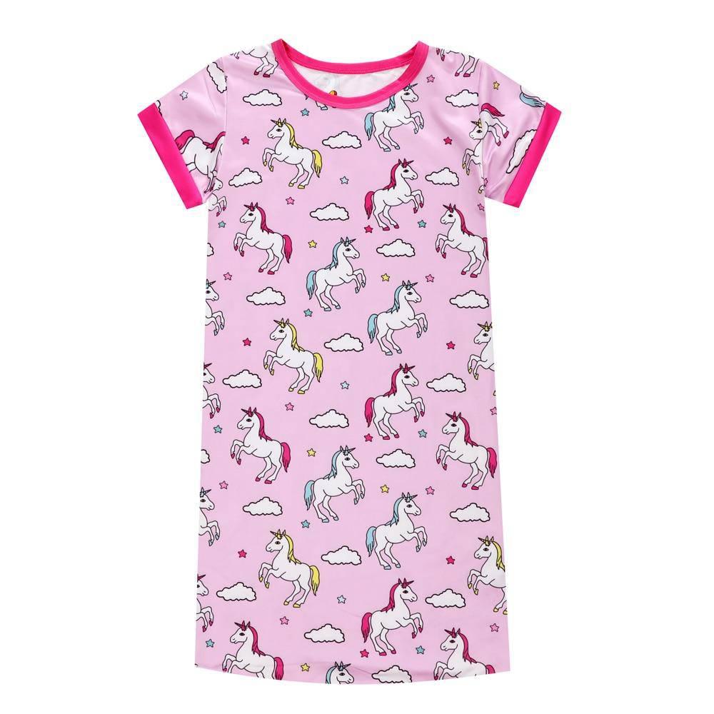 Chemise de nuit licorne fille - Une Licorne