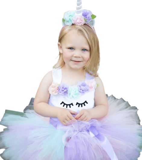 Tutu fille top