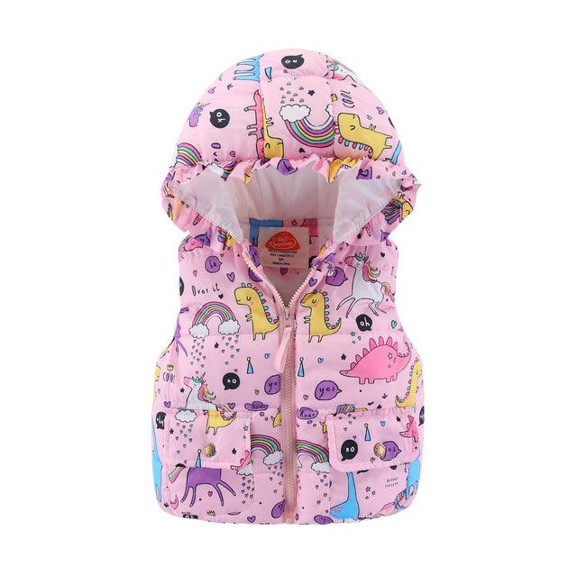 Doudoune licorne sans manches - Licorne