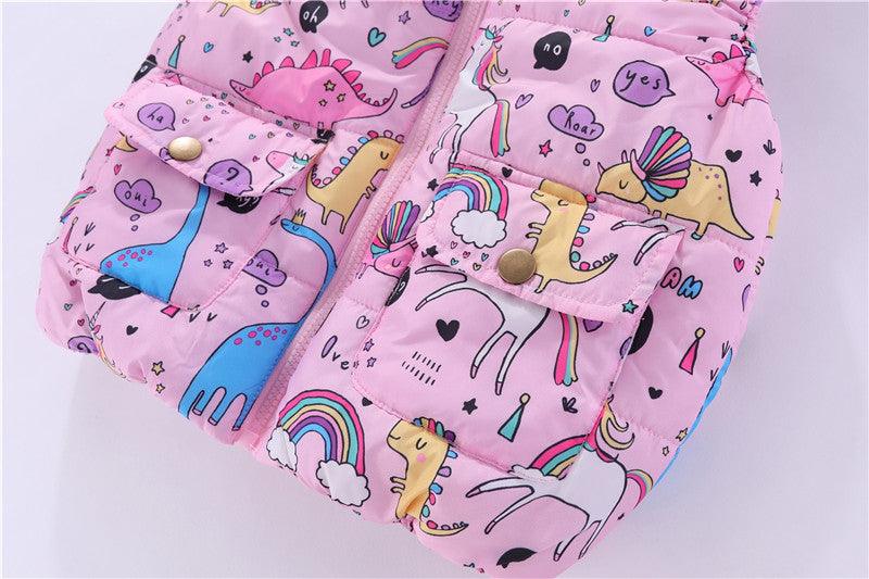 Doudoune licorne sans manches - Licorne