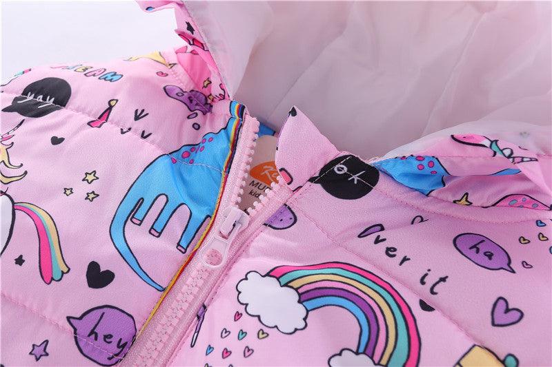 Doudoune licorne sans manches - Licorne