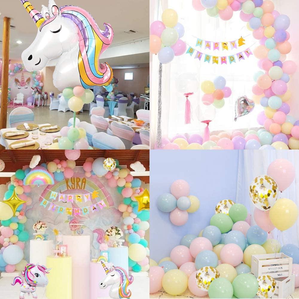 Guirlande de ballons licornes en arc - Licorne