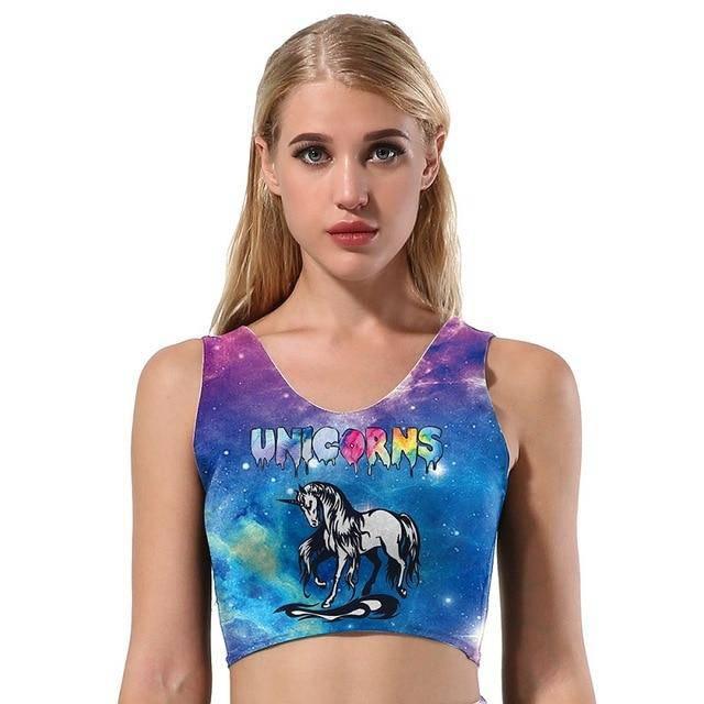 Haut Licorne Sport Femme - Une Licorne