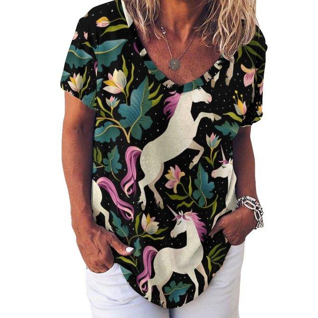 Haut Stylé Licorne Femme - Licorne