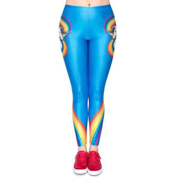 Legging Licorne Arc-en-ciel - Une Licorne