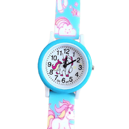 Montre 2025 pédagogique licorne