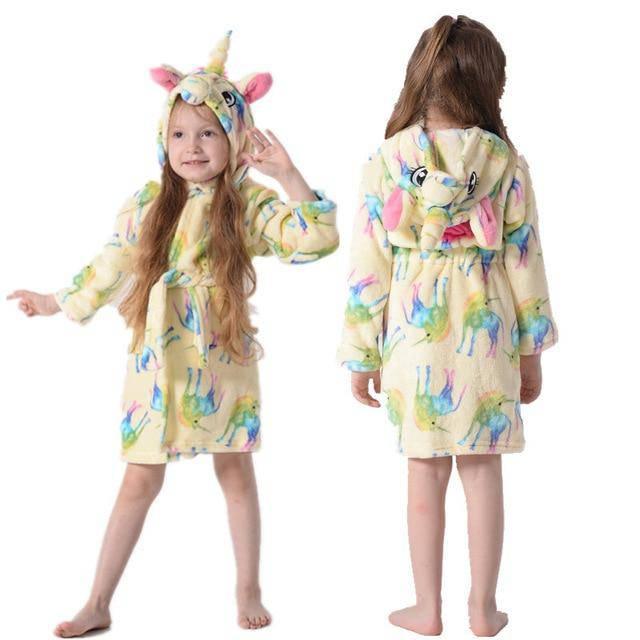 Unicorn Child Bathrobe