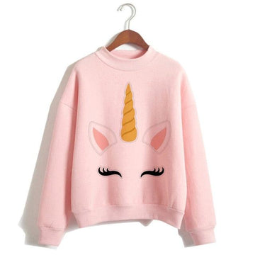 Pull Tête de Licorne - Une Licorne