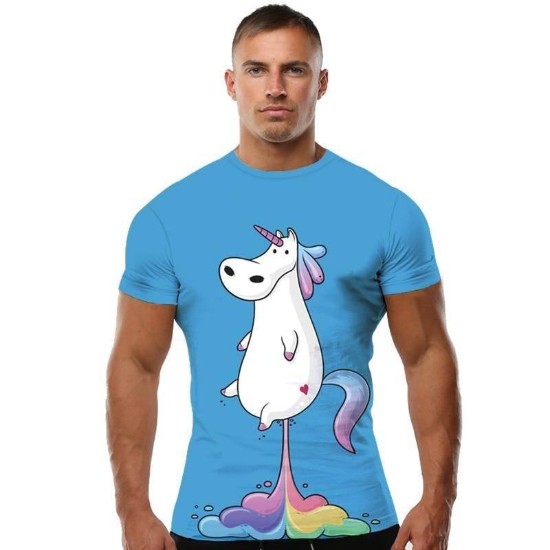 T-shirt Homme Licorne - Une Licorne