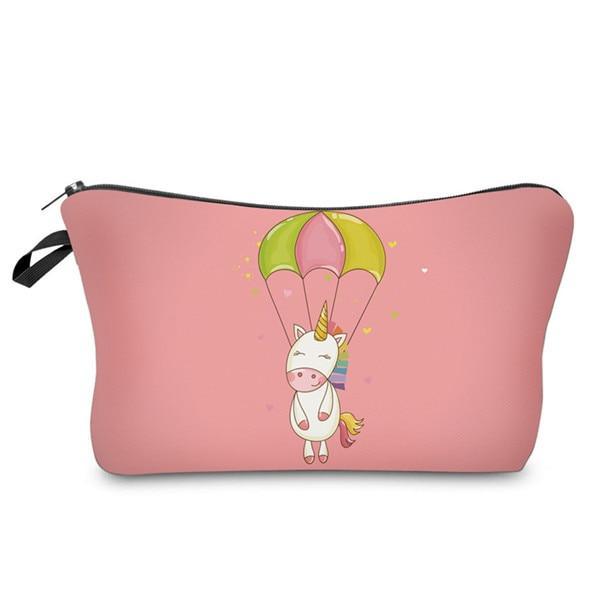 Trousse Licorne<br> Jolie en Parachute - Une Licorne
