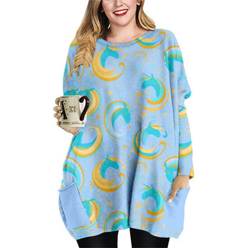 Tunique licorne large femme - Licorne