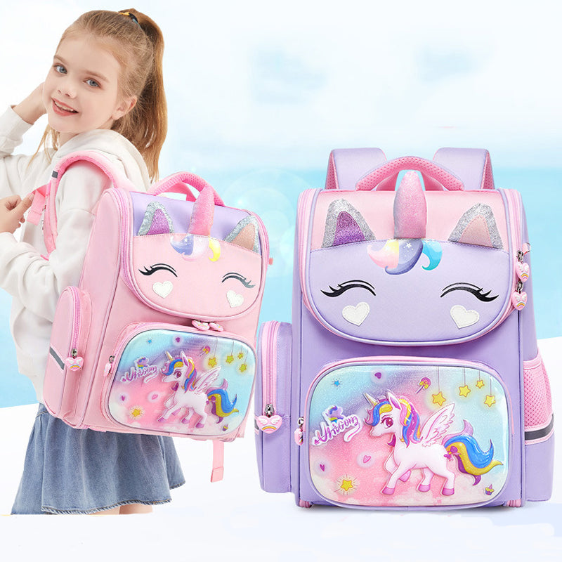 Kids Girls Unicorn Cute Sequins Backpack School Bags – toddlerme