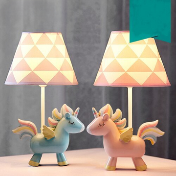 Lámpara de escritorio unicornio