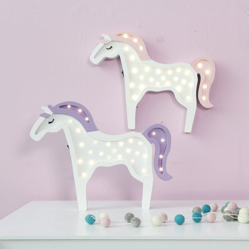 unicorn shaped lamp