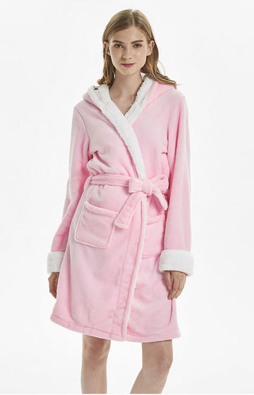 Pink Unicorn Bathrobe for Women