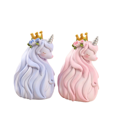 Princess unicorn piggy bank
