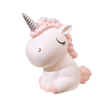 Pink XXL unicorn piggy bank