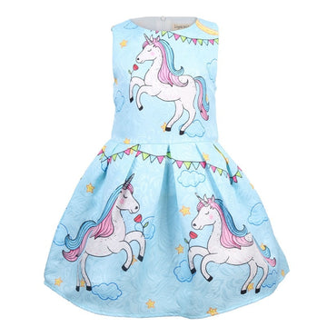 Unicorn Girl Summer Dress