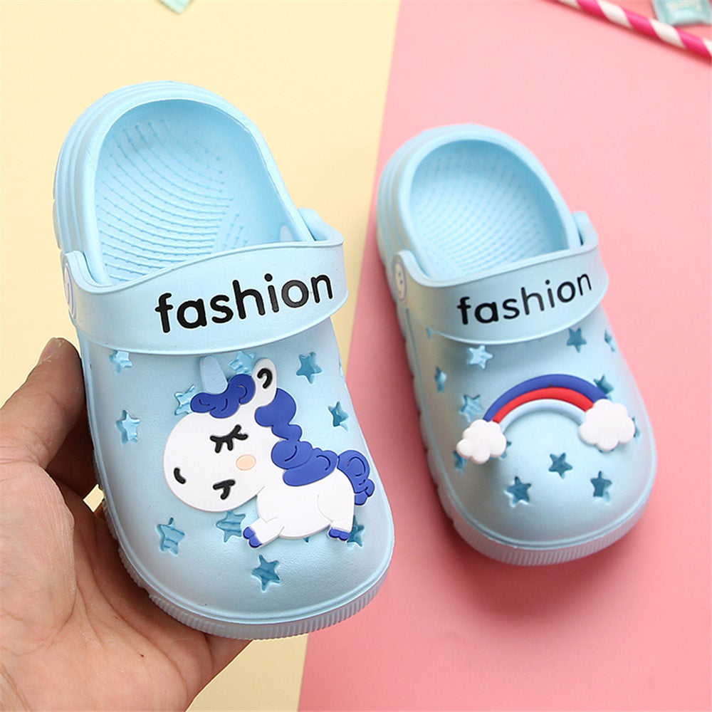 Girls unicorn outlet crocs