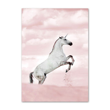 Giant unicorn poster