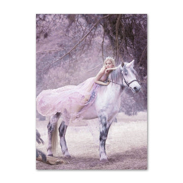 large unicorn poster