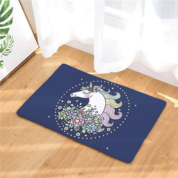unicorn shower mat
