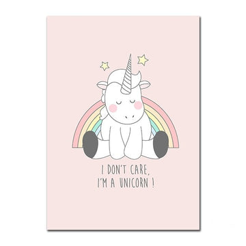 Dreamy unicorn poster