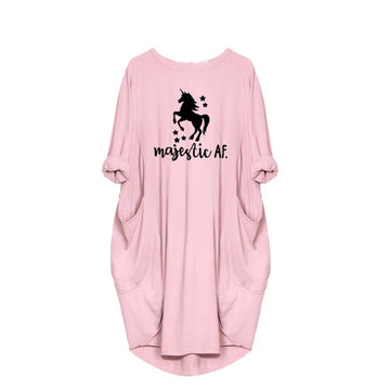 Wide Unicorn Dress For Women
