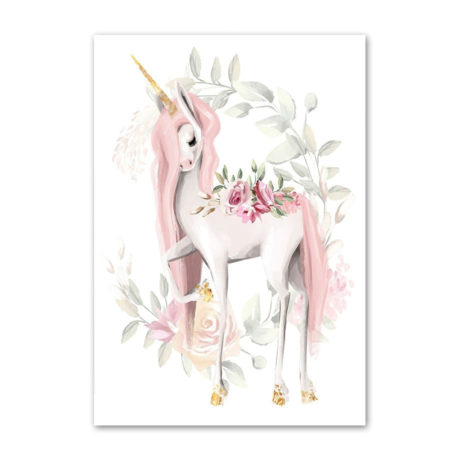 unicorn on poster
