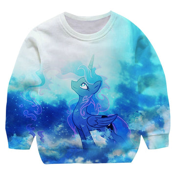 Suéter de niña unicornio