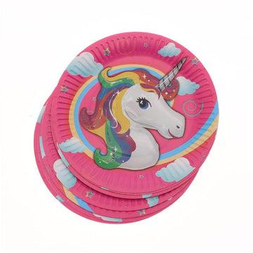 Rainbow Mane Unicorn Plate