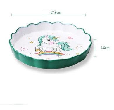 Unicorn melamine plate - Unicorn
