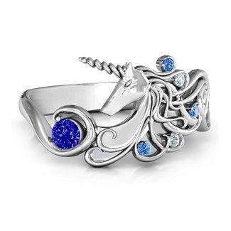 Blue Unicorn Ring - Unicorn