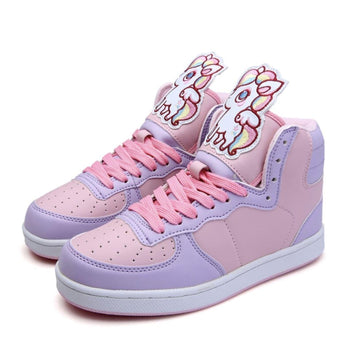 Pink Unicorn Women's Sneakers - Unicorn