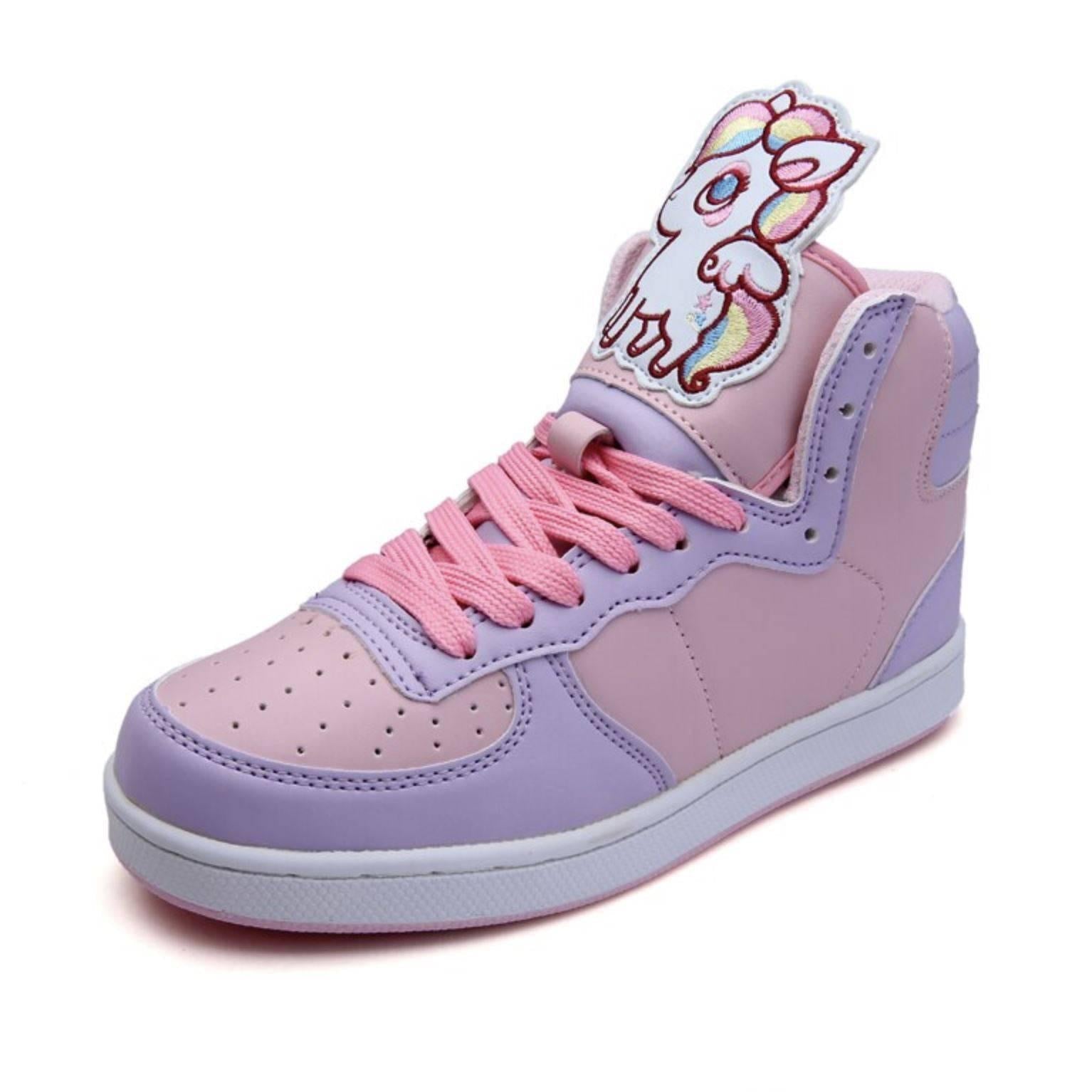 Pink Unicorn Women's Sneakers - Unicorn