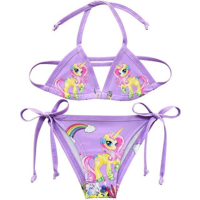 Bikini de unicornio