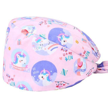 Pink Unisex Unicorn Bandana Hat - Unicorn
