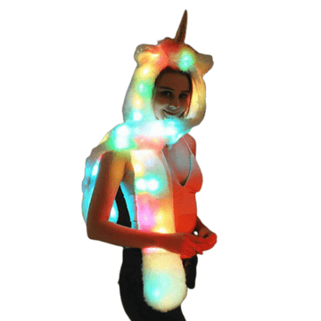Bright Unicorn Scarf Hat - Unicorn