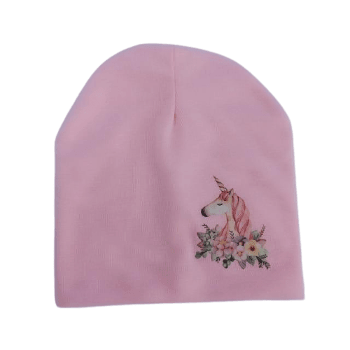 Light Pink Baby Unicorn Hat - Unicorn