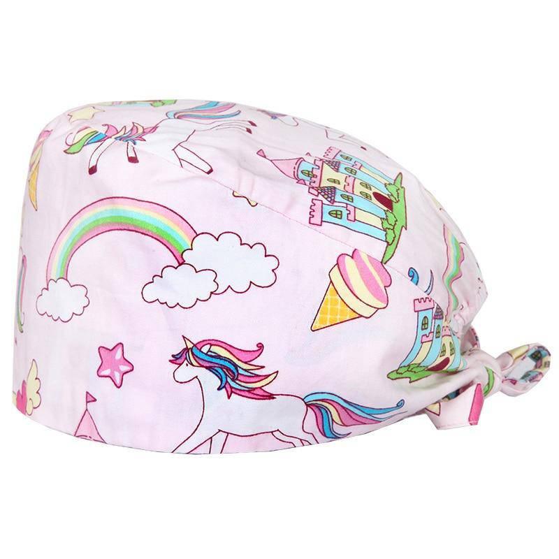 Gorra de protección para el cabello con patrón de unicornio - Unicornio