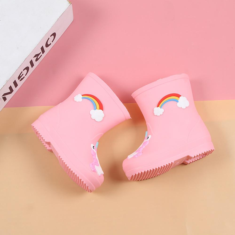 Unicorn rain store boots and raincoat