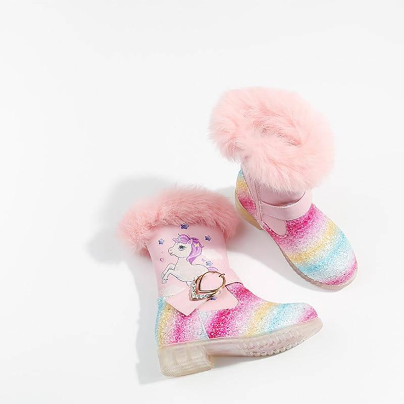 Bottes discount licorne fille