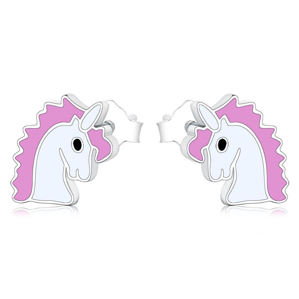 Pendientes de unicornio Mujer - Un unicornio