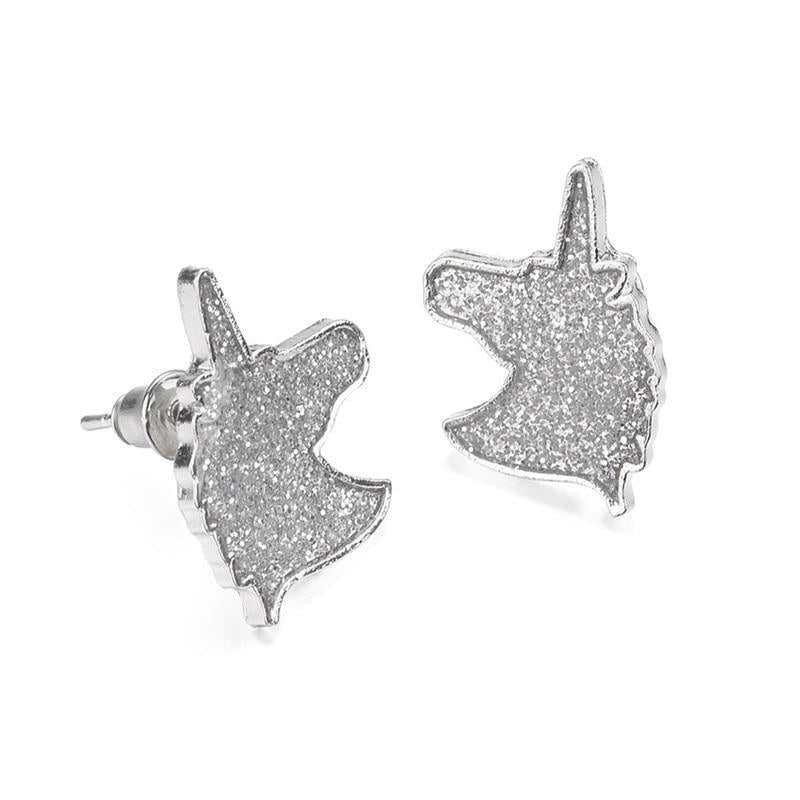 Unicorn earrings Steel Woman - A Unicorn