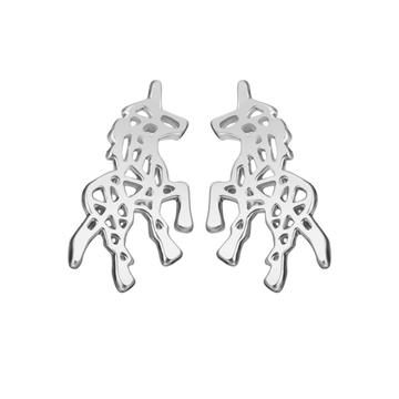 Unicorn earrings Silver - A Unicorn