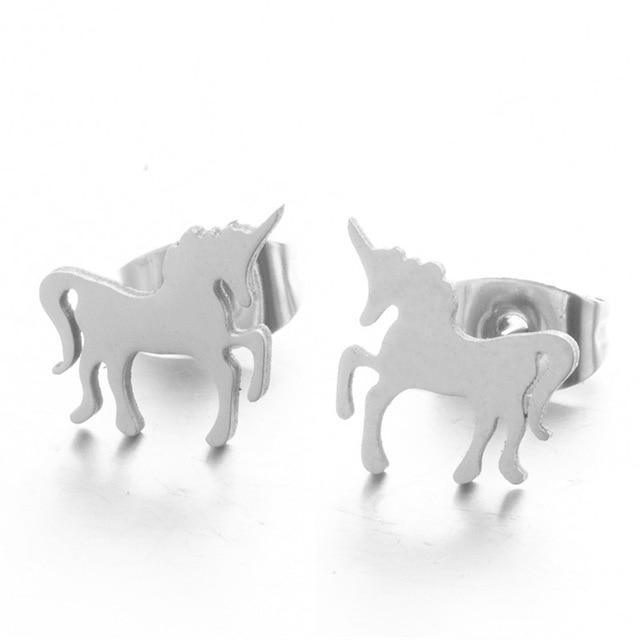 Unicorn Stud Earrings - A Unicorn