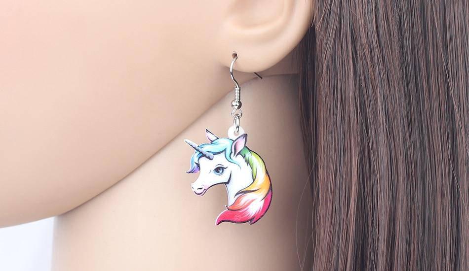 Unicorn earrings Girl - A Unicorn