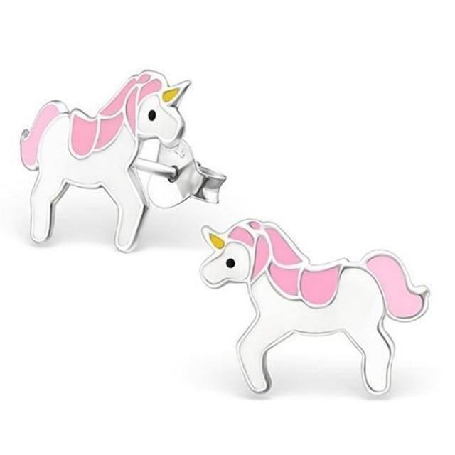Unicorn earrings Little Girl - A Unicorn