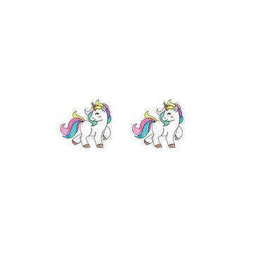 Unicorn earrings Who Walks - A Unicorn